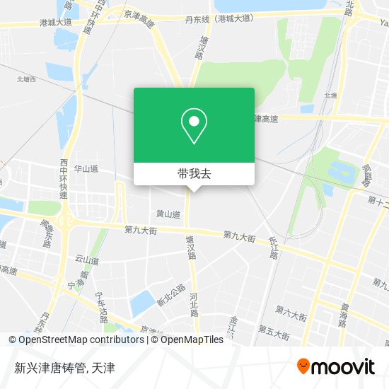 新兴津唐铸管地图
