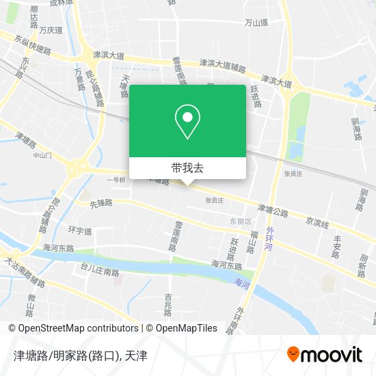 津塘路/明家路(路口)地图