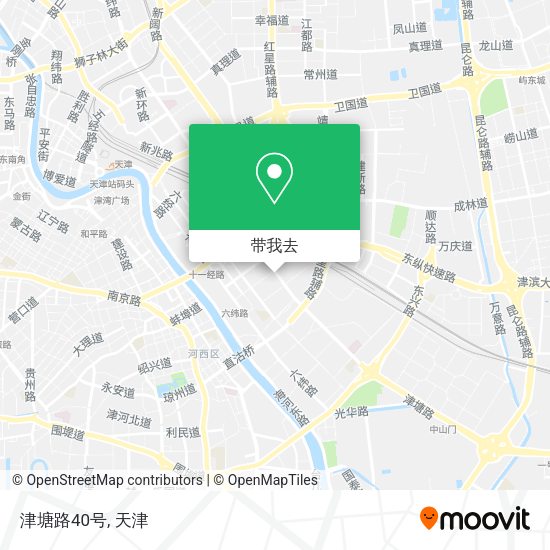 津塘路40号地图