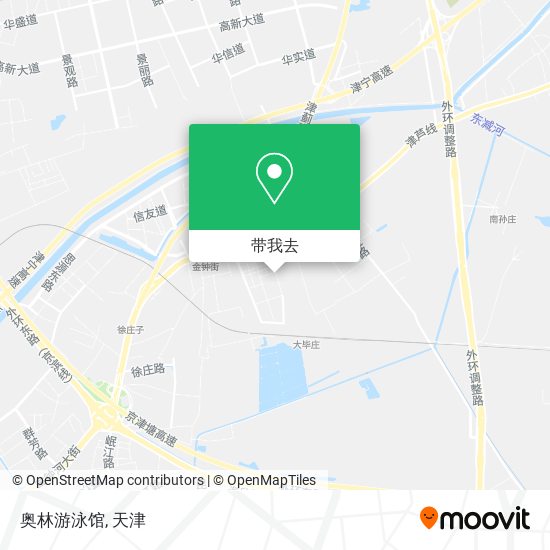 奥林游泳馆地图
