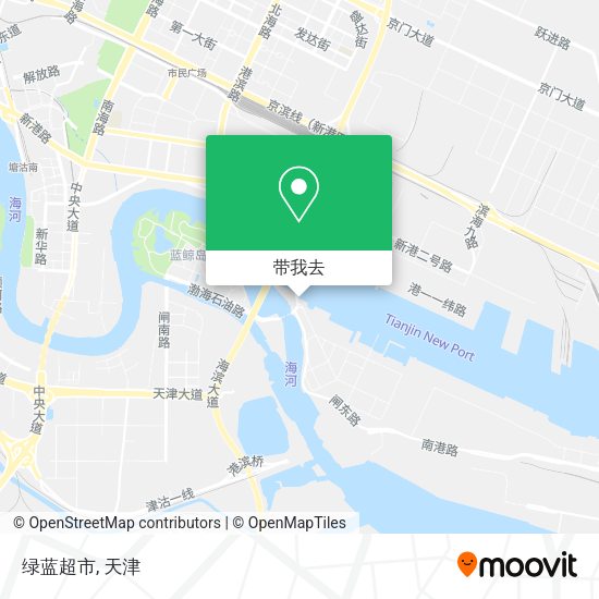 绿蓝超市地图
