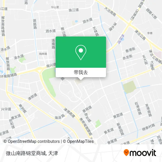 微山南路锦堂商城地图