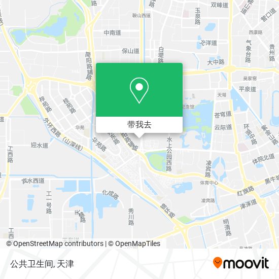 公共卫生间地图