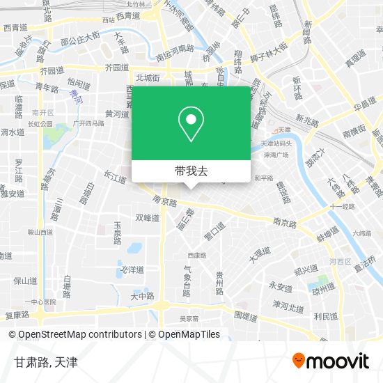 甘肃路地图