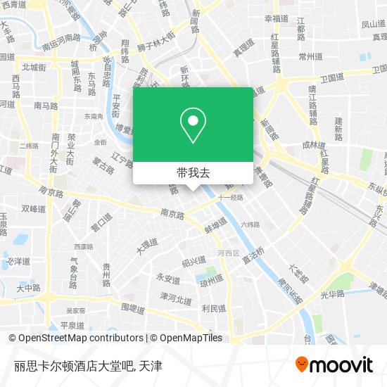 丽思卡尔顿酒店大堂吧地图