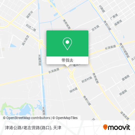 津港公路/老左营路(路口)地图