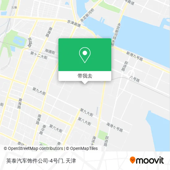 英泰汽车饰件公司-4号门地图