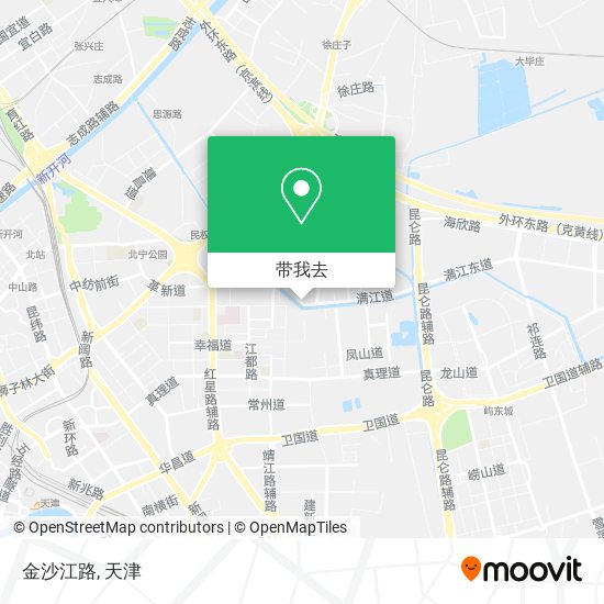 金沙江路地图