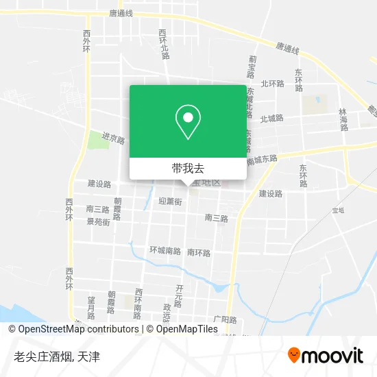 老尖庄酒烟地图