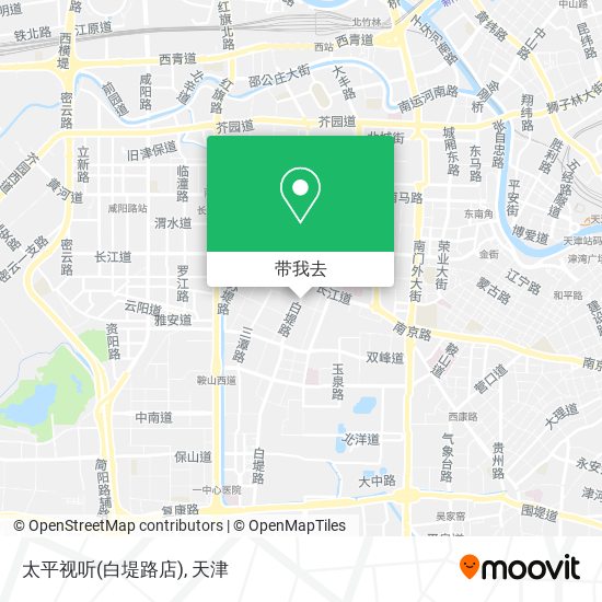 太平视听(白堤路店)地图