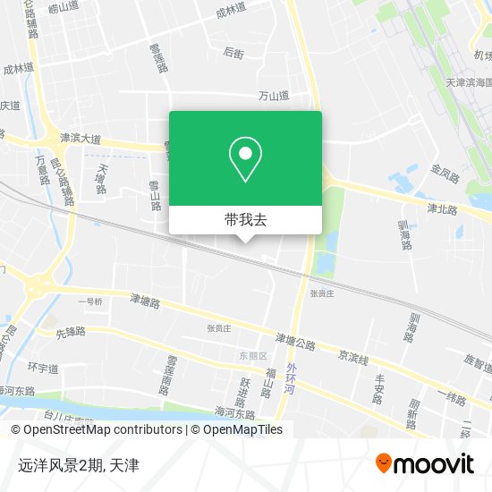 远洋风景2期地图