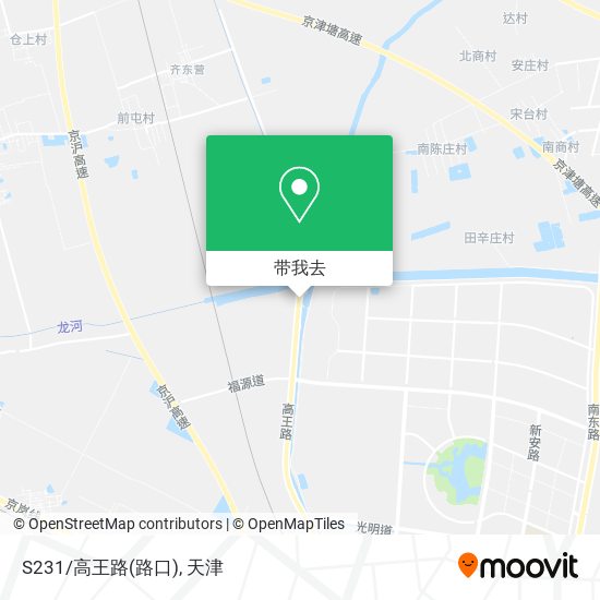 S231/高王路(路口)地图
