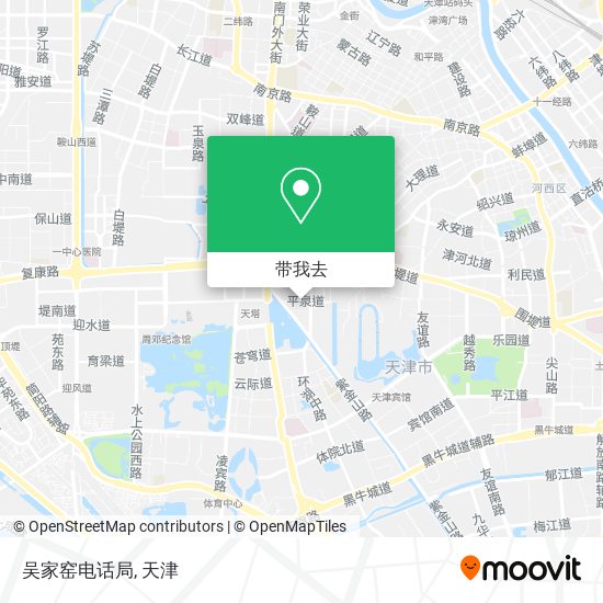 吴家窑电话局地图