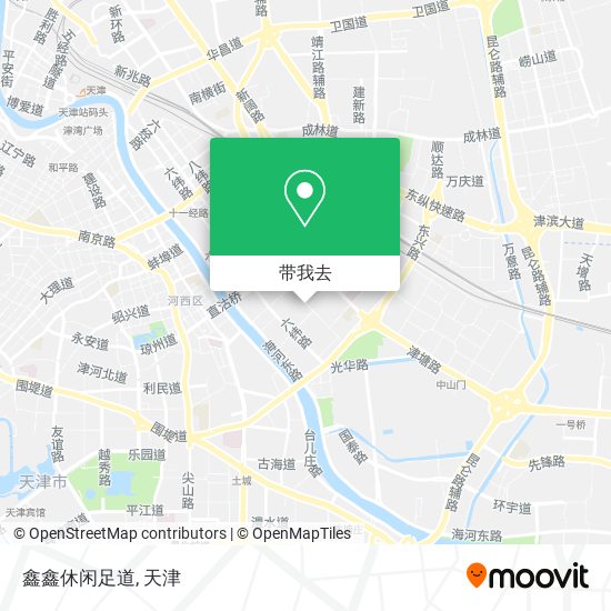 鑫鑫休闲足道地图