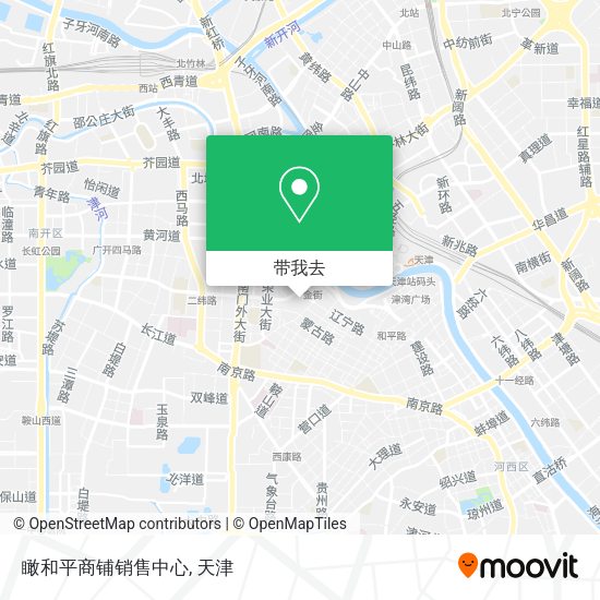 瞰和平商铺销售中心地图