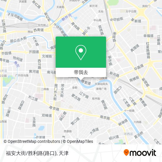 福安大街/胜利路(路口)地图