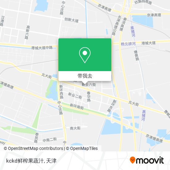 kckd鲜榨果蔬汁地图