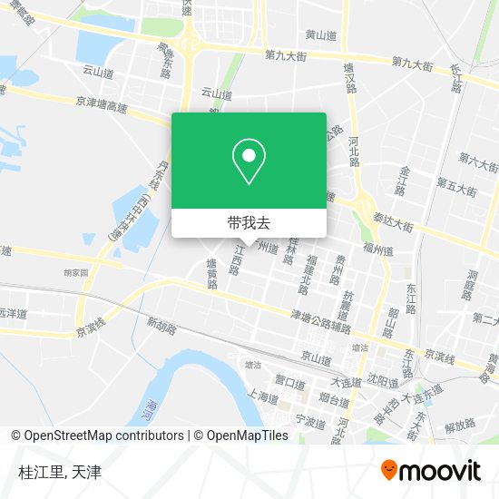 桂江里地图