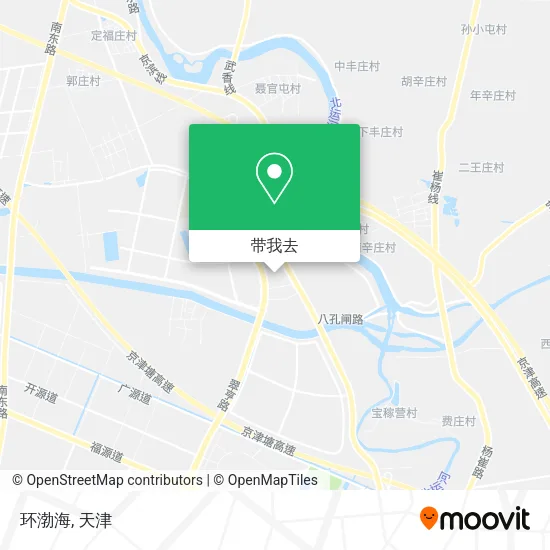 环渤海地图