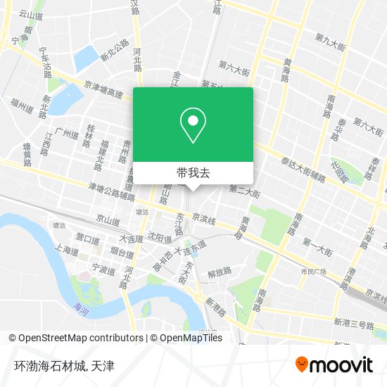 环渤海石材城地图