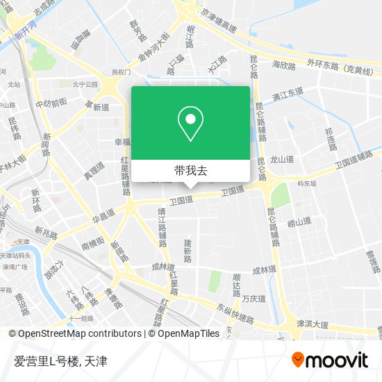 爱营里L号楼地图