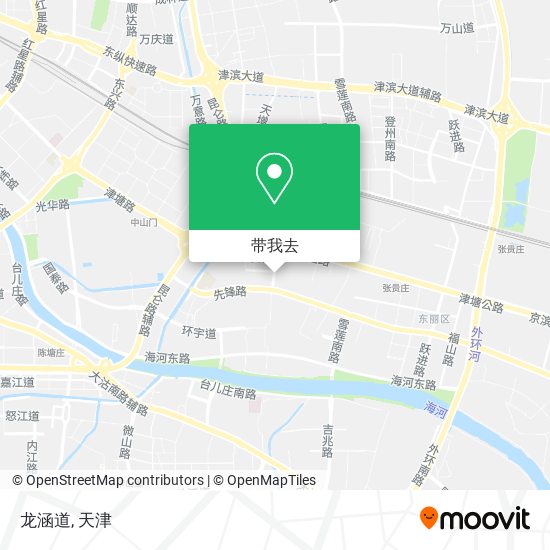 龙涵道地图