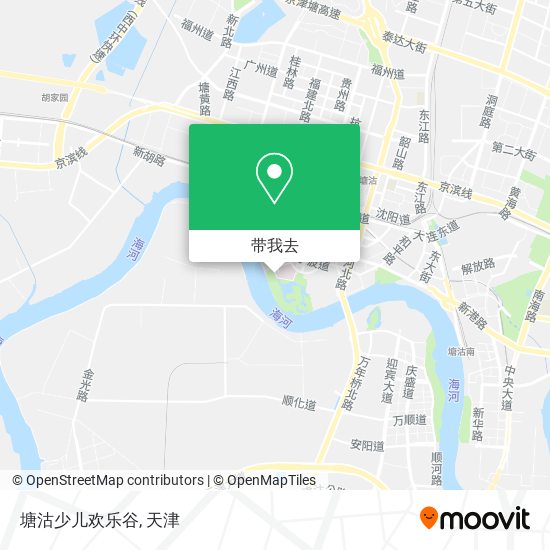 塘沽少儿欢乐谷地图