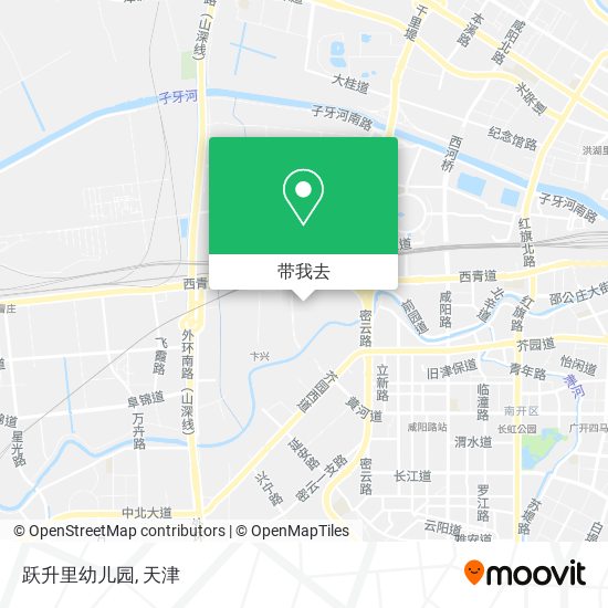 跃升里幼儿园地图