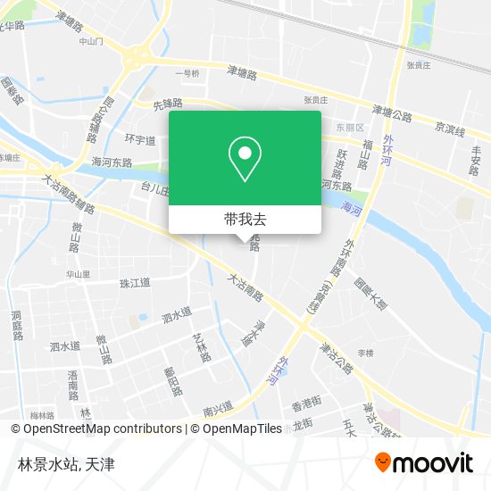 林景水站地图