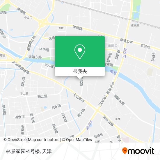 林景家园-4号楼地图