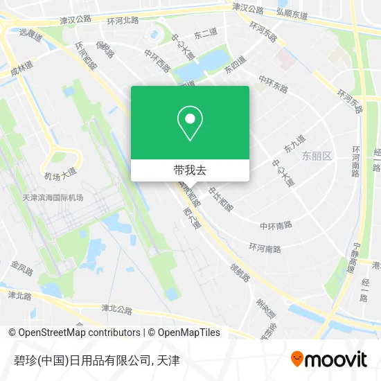 碧珍(中国)日用品有限公司地图