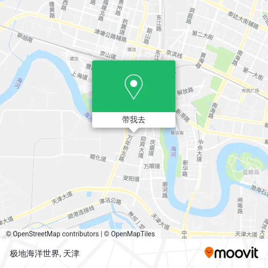 极地海洋世界地图