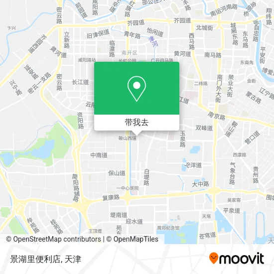 景湖里便利店地图