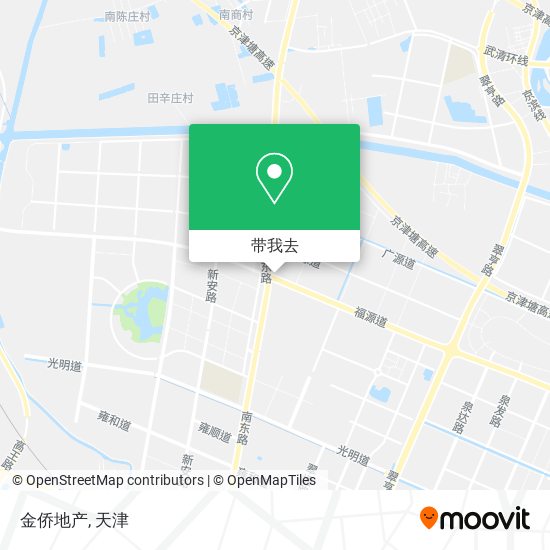 金侨地产地图