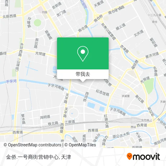 金侨.一号商街营销中心地图