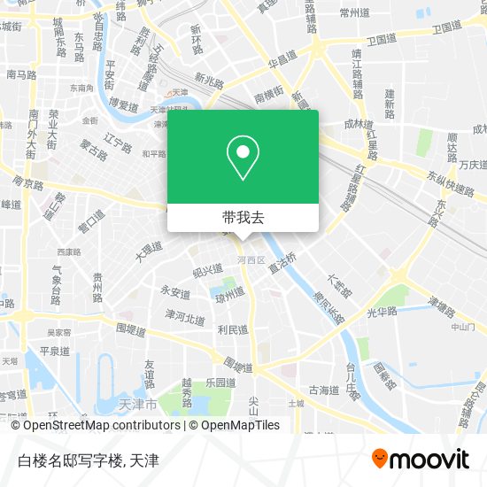 白楼名邸写字楼地图