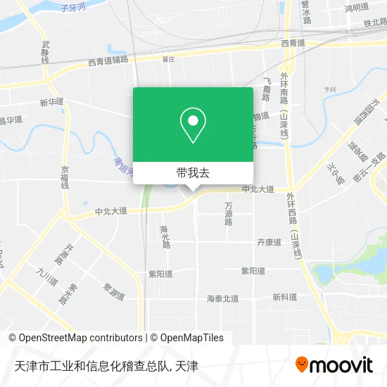 天津市工业和信息化稽查总队地图