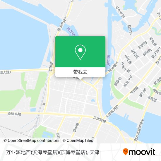 万业源地产(滨海琴墅店)(滨海琴墅店)地图