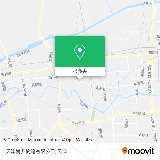 天津尚升物流有限公司地图