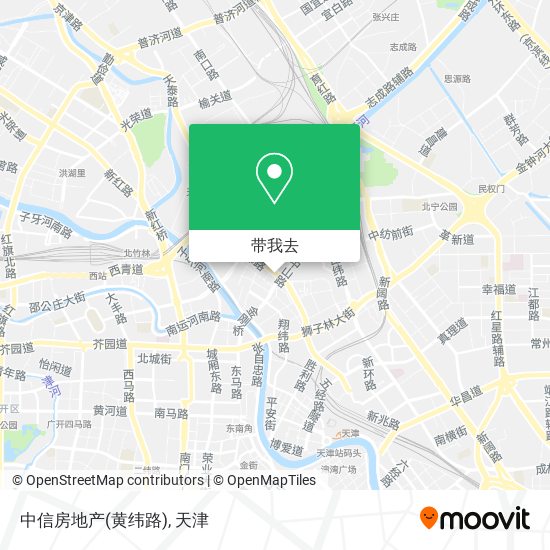 中信房地产(黄纬路)地图