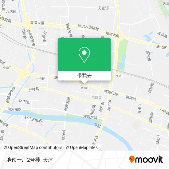 地铁一厂2号楼地图