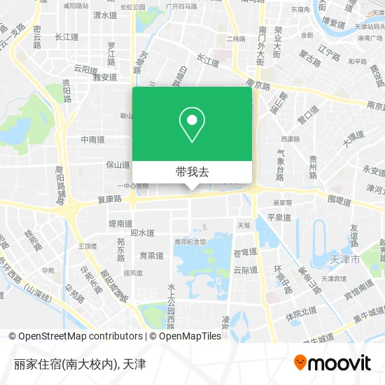 丽家住宿(南大校内)地图