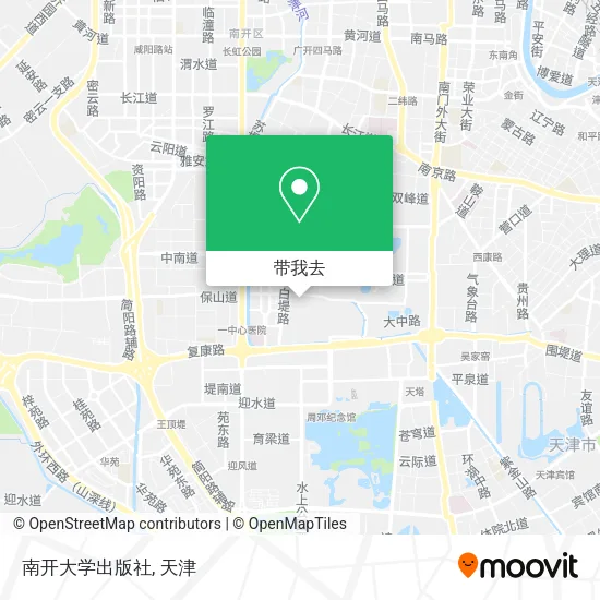 南开大学出版社地图