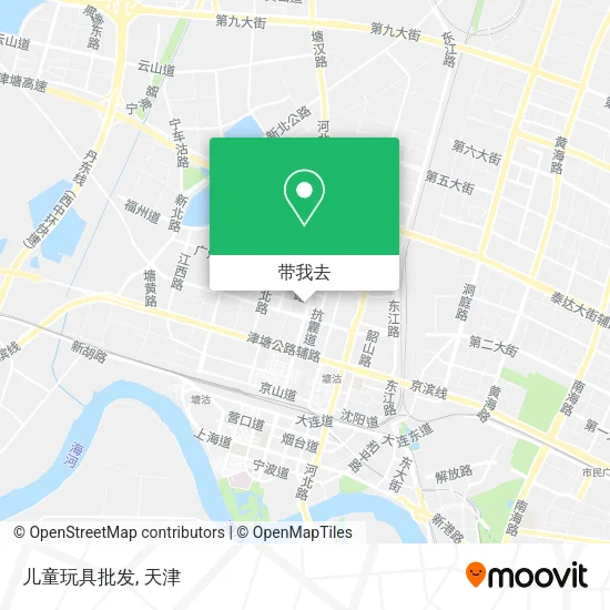 儿童玩具批发地图