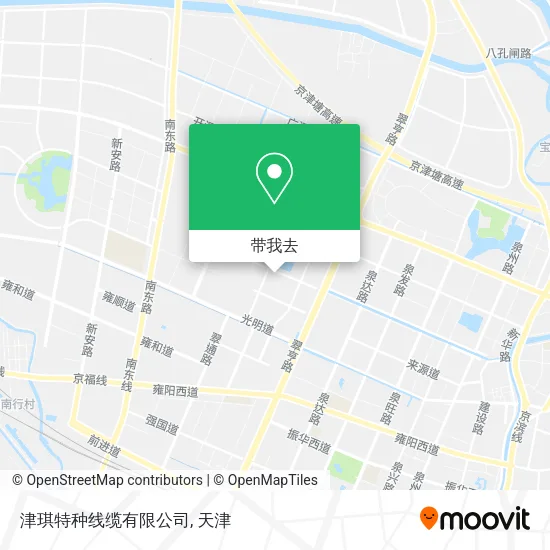 津琪特种线缆有限公司地图
