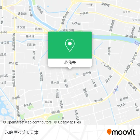 珠峰里-北门地图
