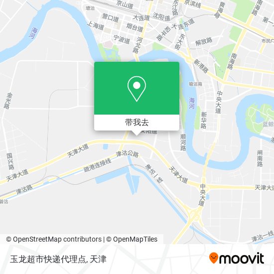 玉龙超市快递代理点地图