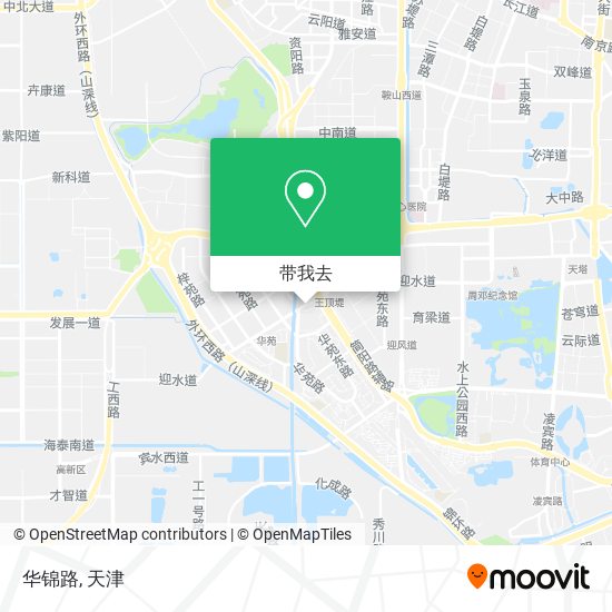 华锦路地图