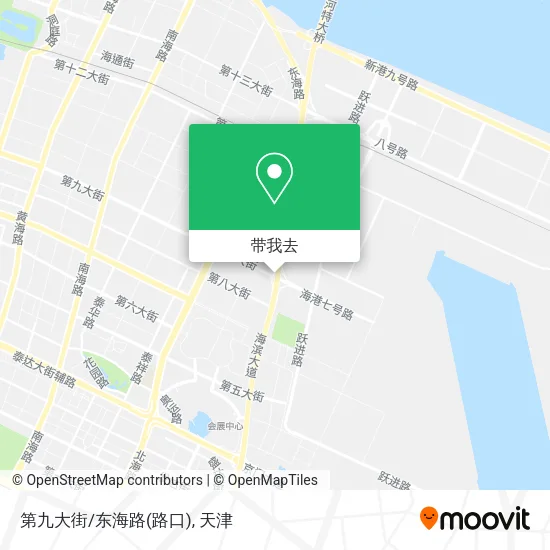 第九大街/东海路(路口)地图