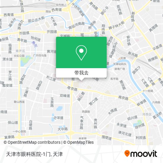 天津市眼科医院-1门地图